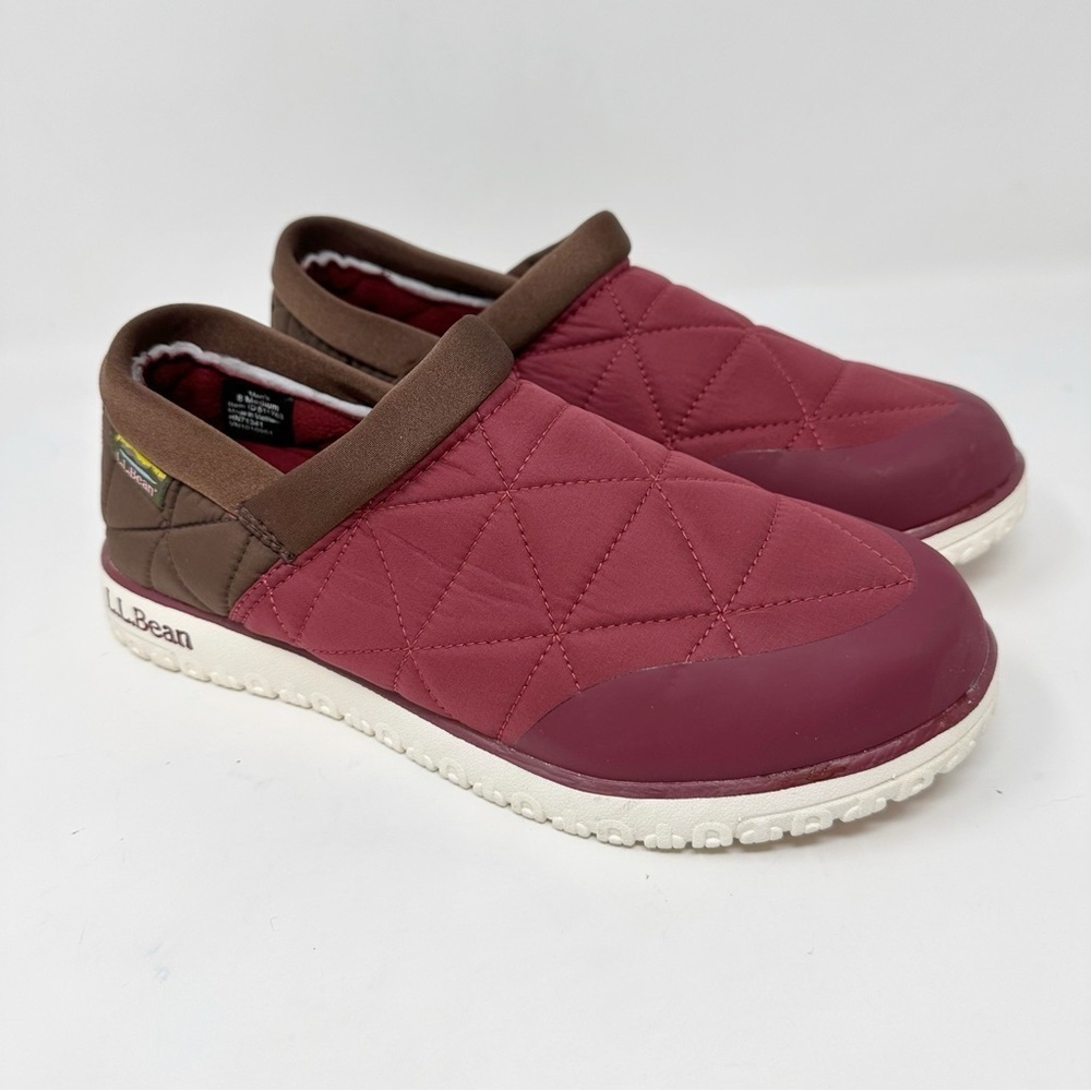 LL Bean Ultralight PrimaLoft Waterproof Winter Slippers